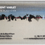 Carte de Visite Laurent Varlet