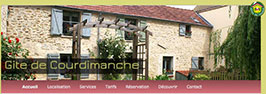 Site Gite de Courdimanche - header