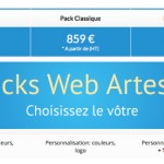 Packs Création de site Internet Artesio