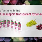 Etiquettes transparent brillant